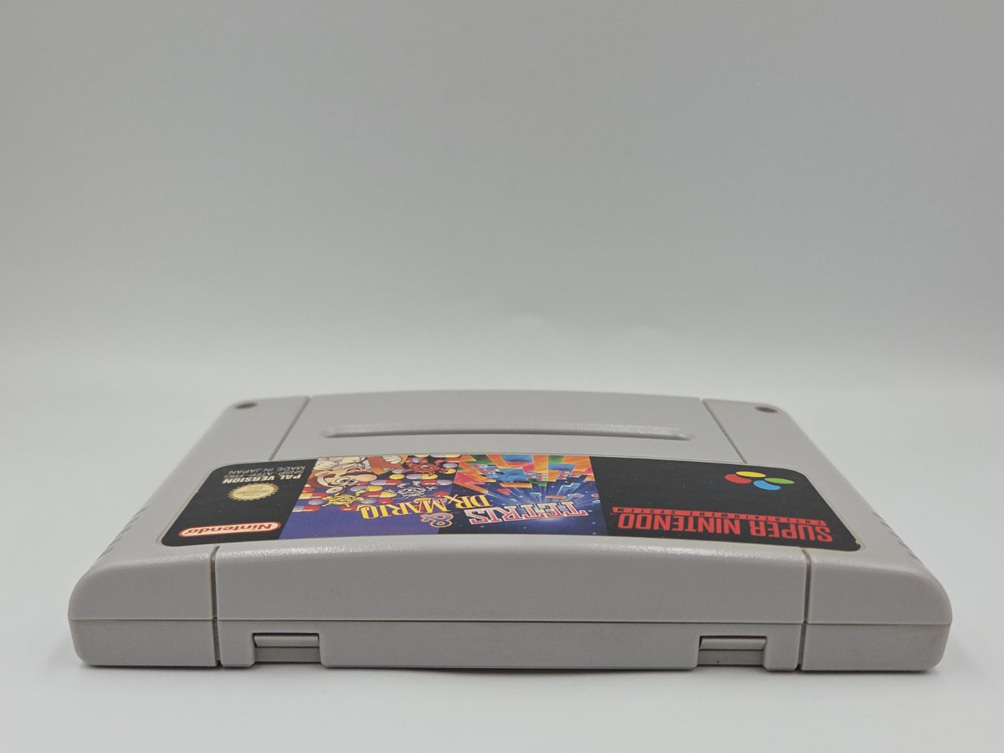 SNES Super Nintendo Spiel Tetris & Dr. Mario FRG Modul