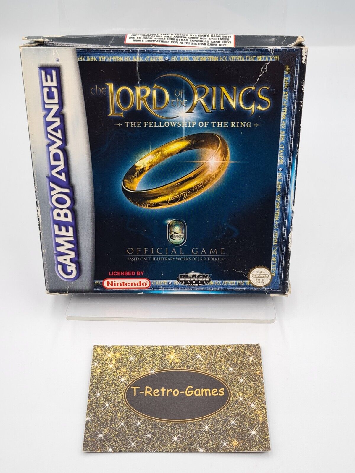 Nintendo Game Boy Advance The Lord of The Rings mit OVP und Anleitung EUR - T-Retro-Games