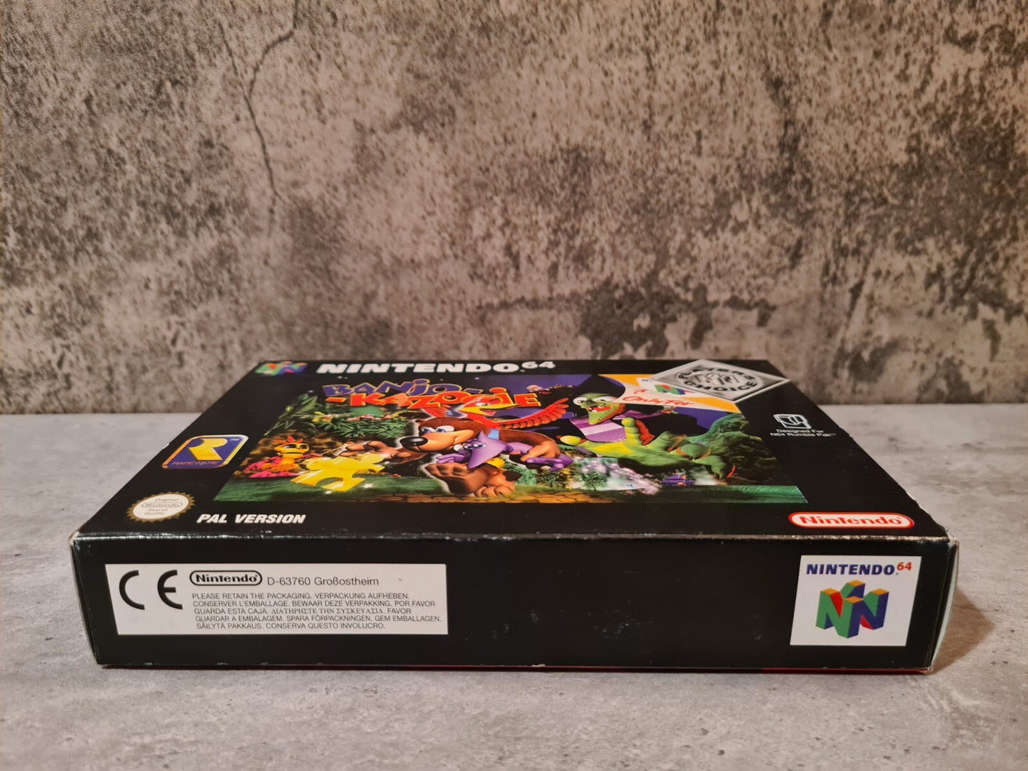 N64 Nintendo 64 Banjo Kazooie mit OVP und Anleitung NUKV