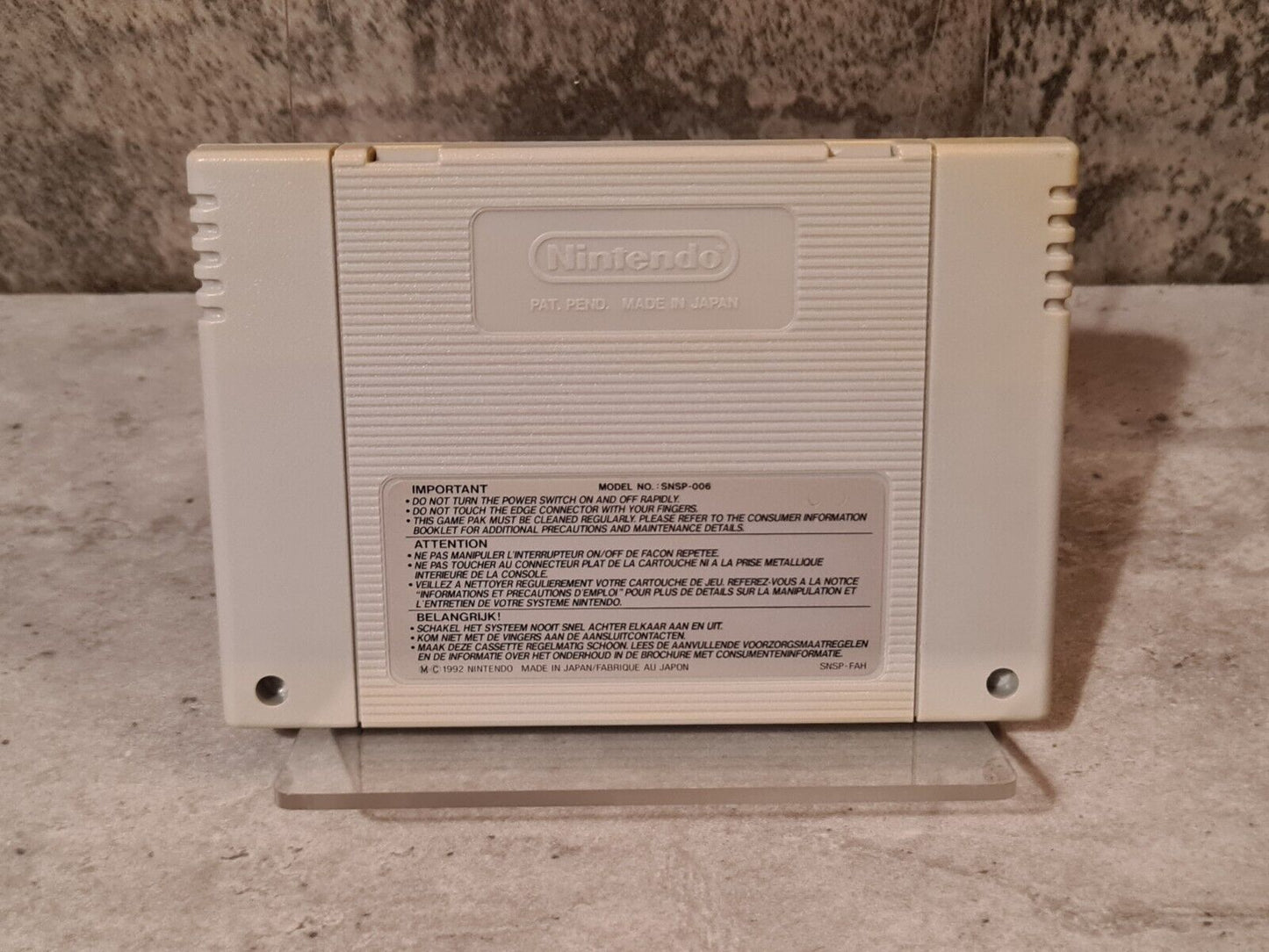 SNES Super Nintendo Blazing Skies Modul FAH - T-Retro-Games
