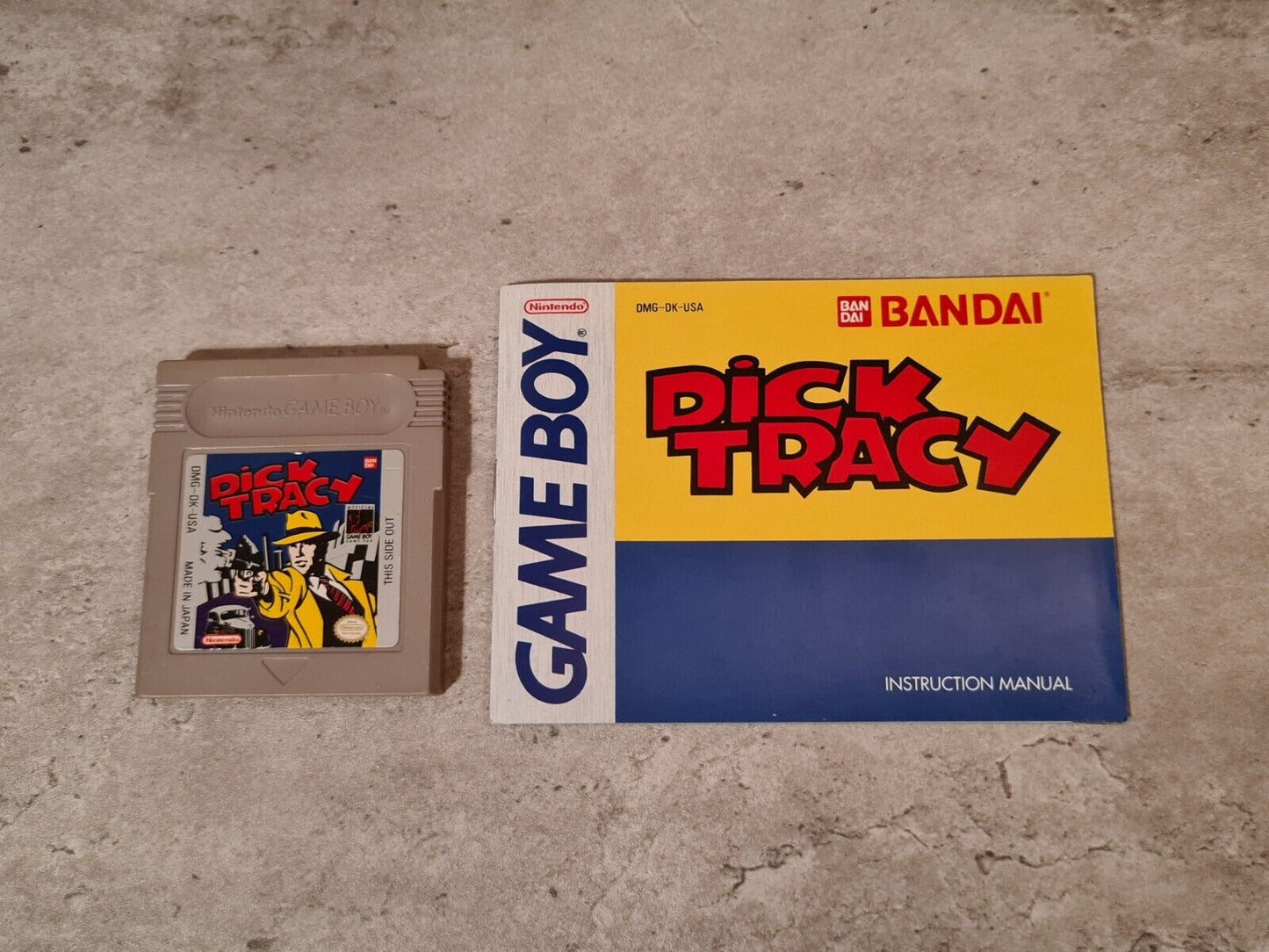 Nintendo Game Boy Classic Dick Tracy mit OVP und Anleitung USA - T-Retro-Games