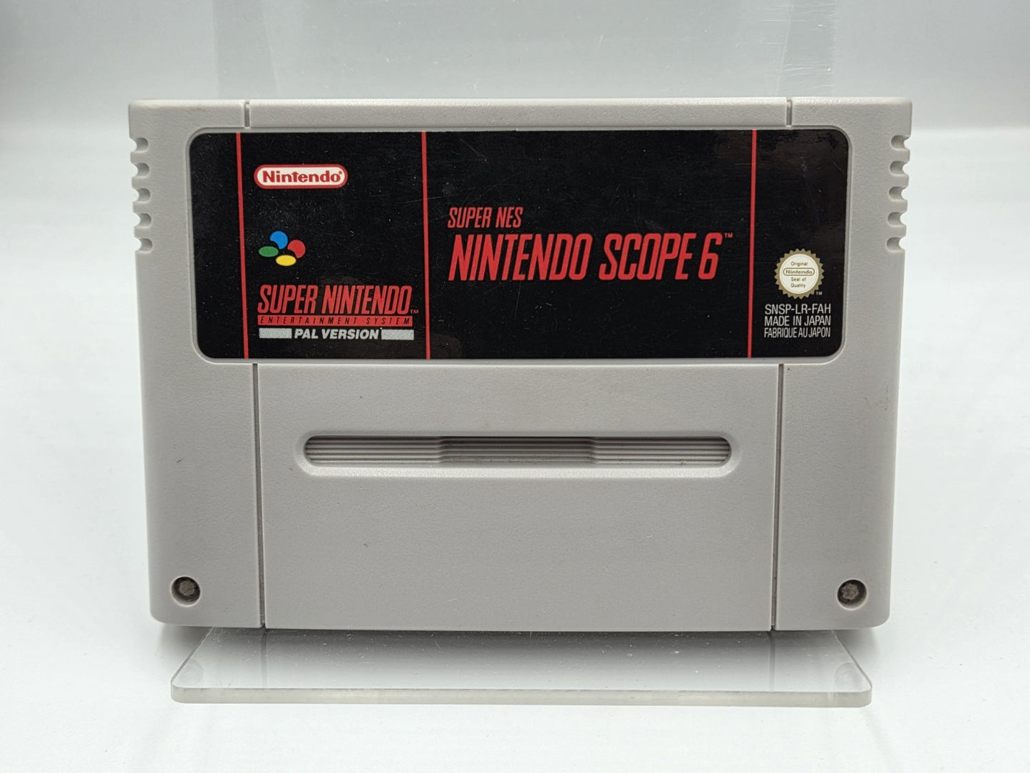 SNES Super Nintendo Super NES Nintendo Scope 6 Modul FAH
