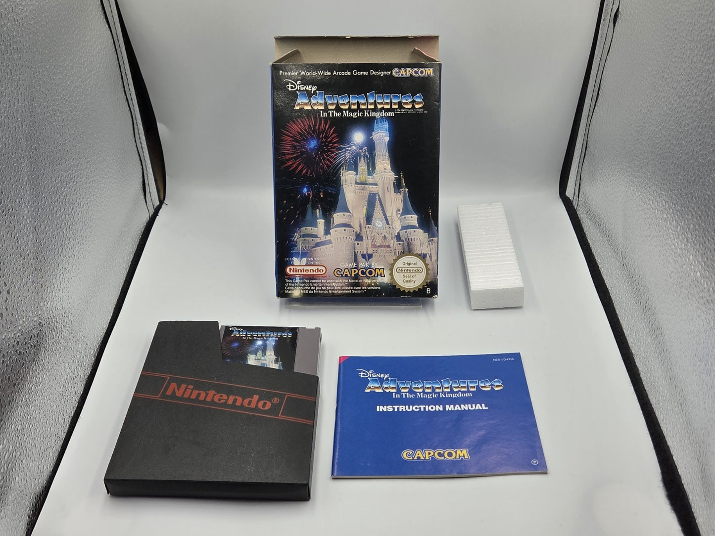 Nintendo NES Disney Adventures In The Magic Kingdom mit OVP und Anleitung FRA