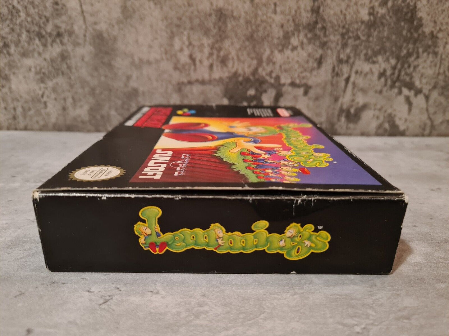 SNES Super Nintendo Lemmings mit OVP und Anleitung FRG - T-Retro-Games