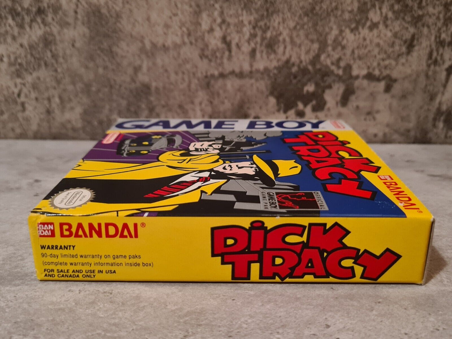 Nintendo Game Boy Classic Dick Tracy mit OVP und Anleitung USA - T-Retro-Games