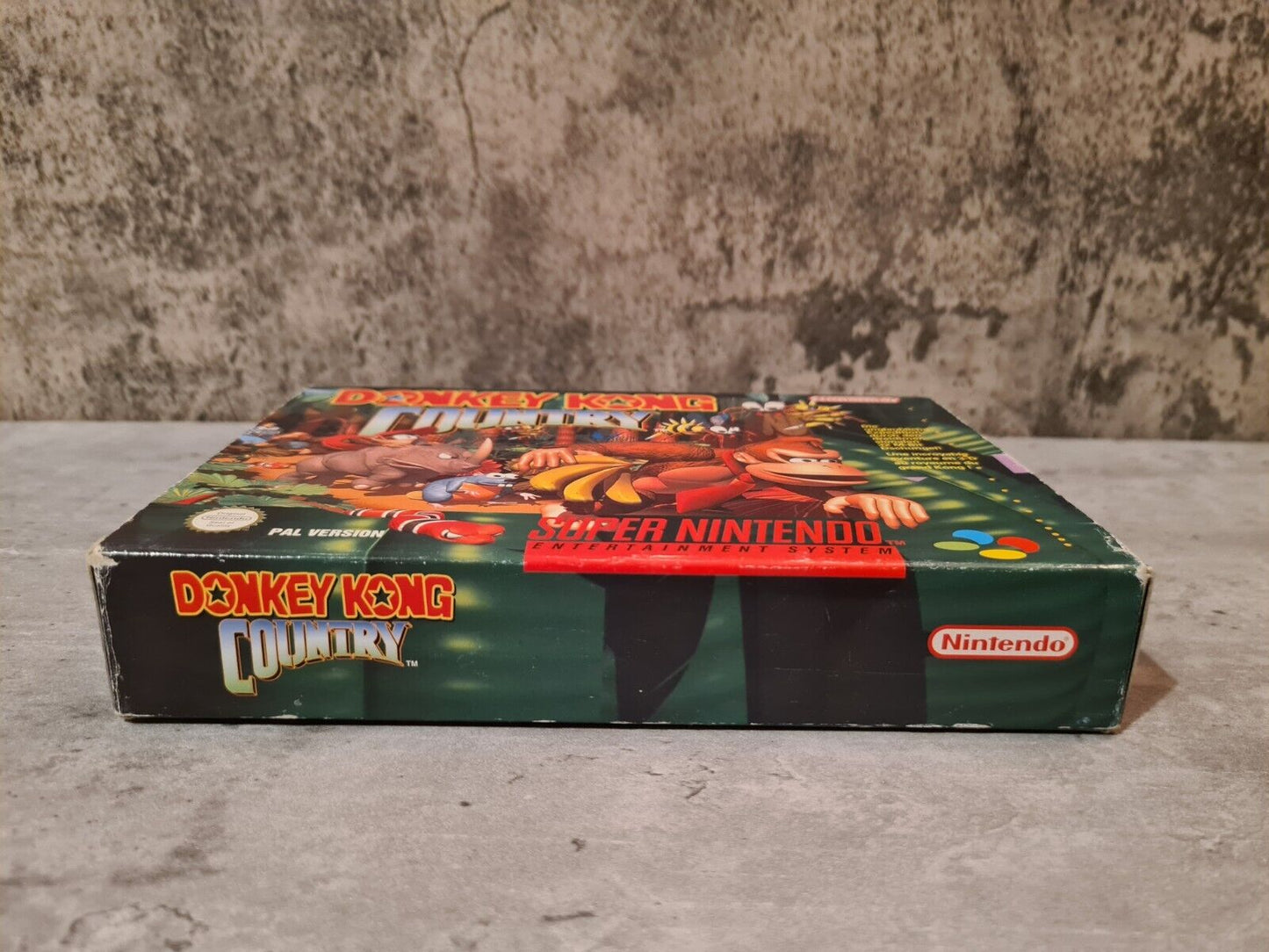 SNES Super Nintendo Donkey Kong Country mit OVP und Anleitung FRG - T-Retro-Games