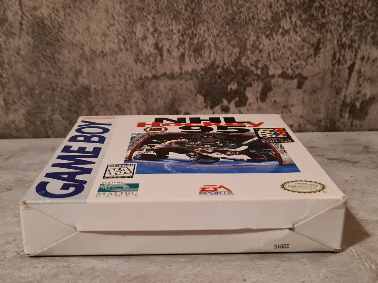 Nintendo Game Boy Classic Spiel NHL Hockey 95 mit OVP und Anleitung + Poster USA - T-Retro-Games