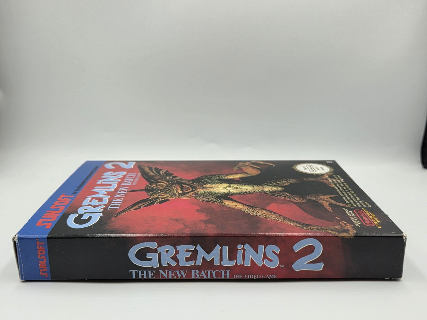 NES Gremlins 2 The New Batch The Video Game mit OVP und Anleitung FRA