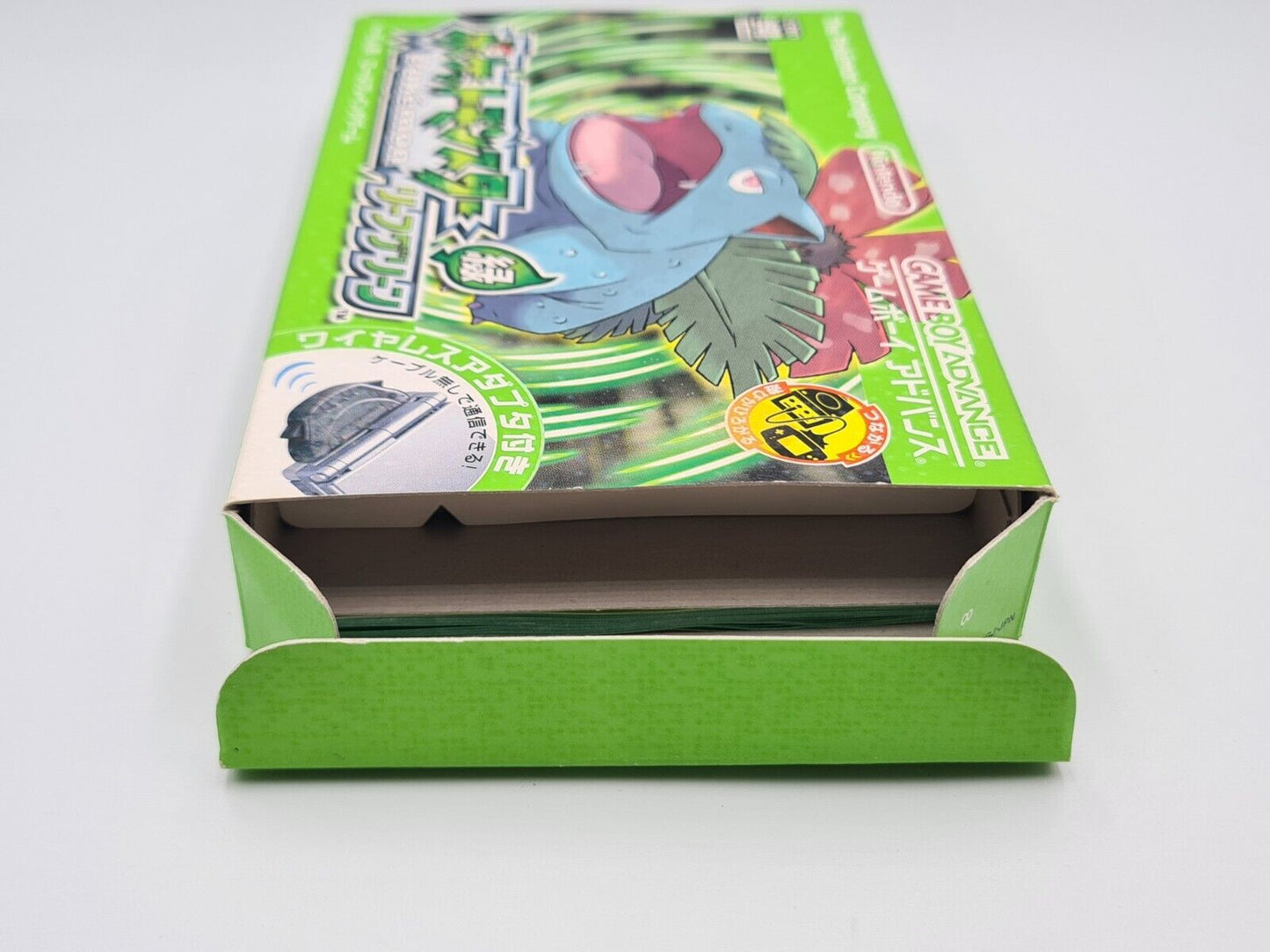 Nintendo Game Boy Advance Pokemon LeafGreen mit OVP und Anleitung Japan NTSC-J - T-Retro-Games