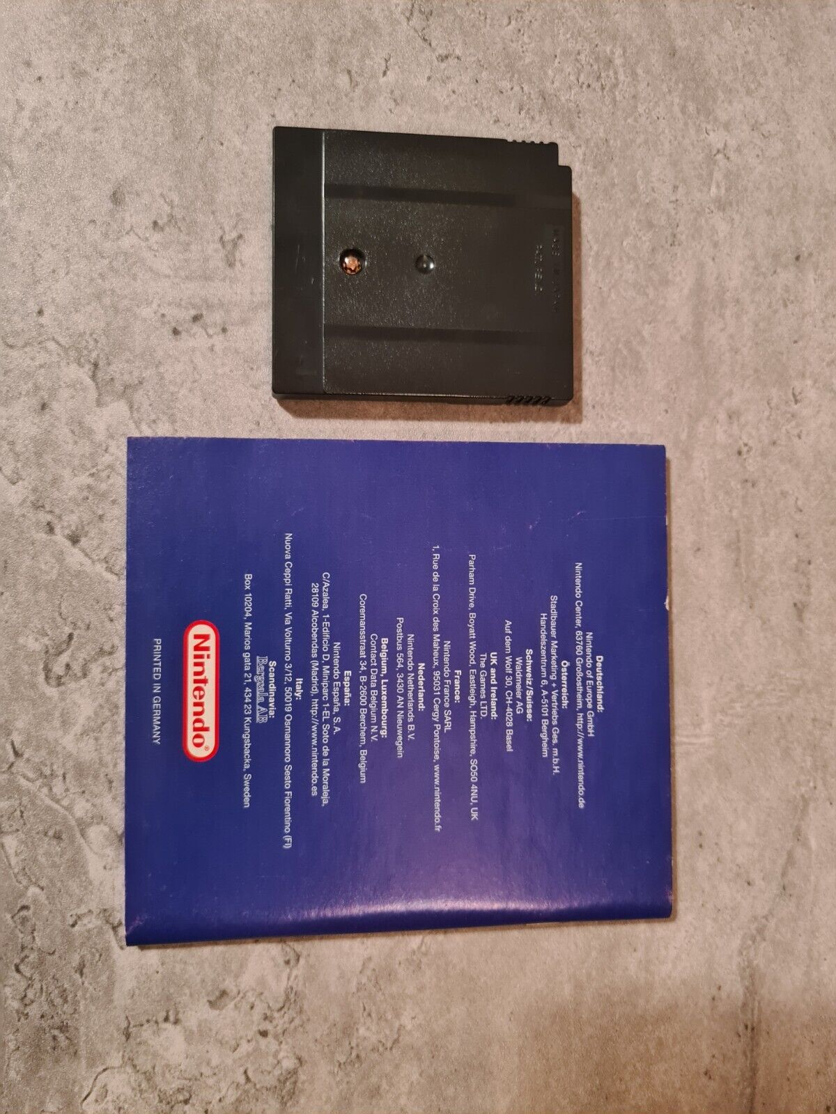 Nintendo Game Boy Color Game & Watch Gallery 3 mit OVP und Anleitung EUR