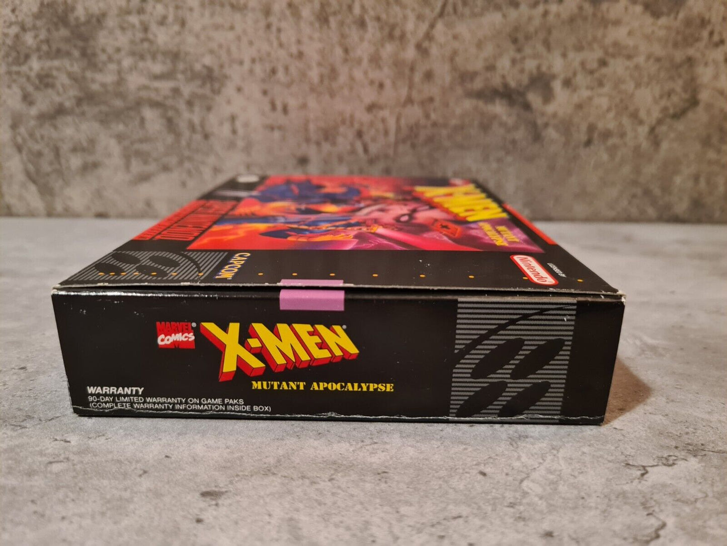 SNES Super Nintendo X-Men Mutant Apocalypse mit OVP und Anleitung NTSC-USA - T-Retro-Games