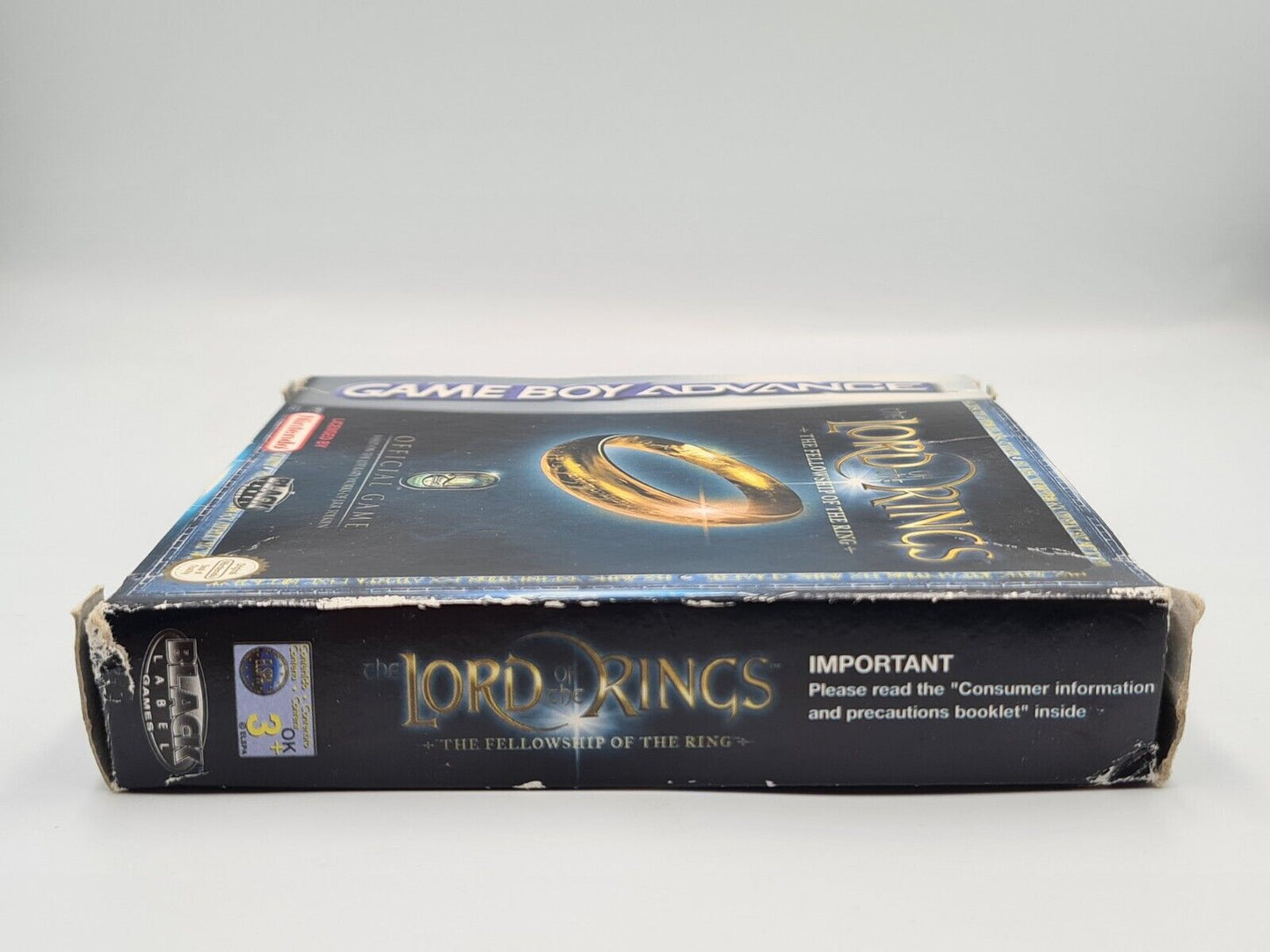 Nintendo Game Boy Advance The Lord of The Rings mit OVP und Anleitung EUR - T-Retro-Games