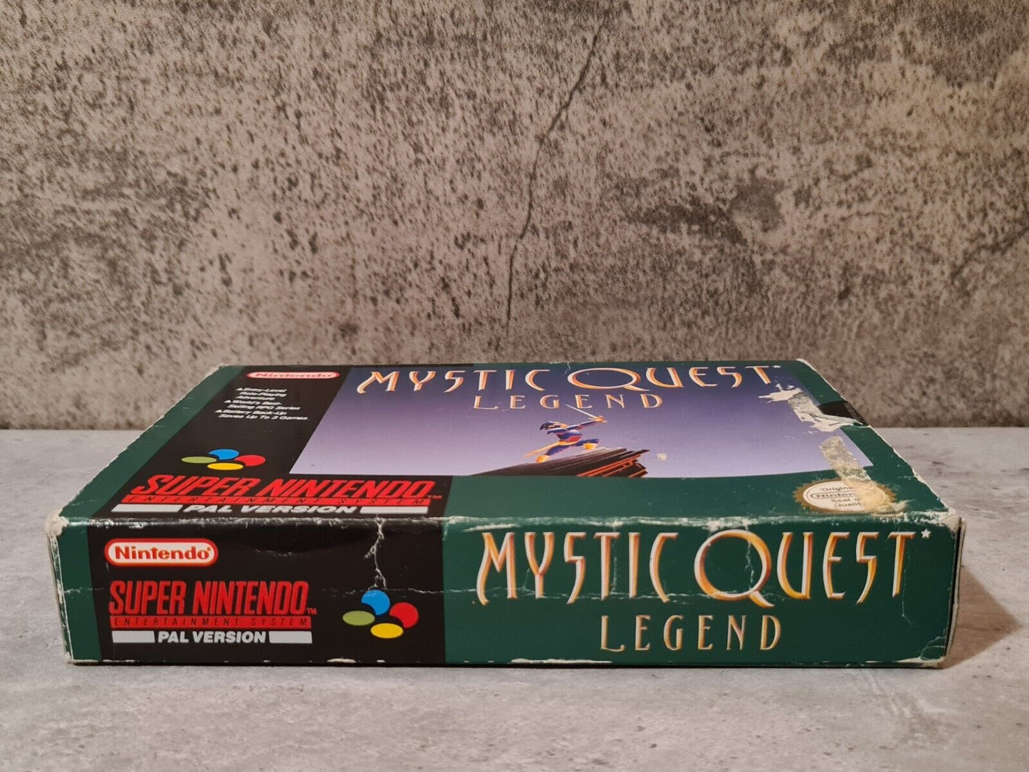 SNES Super Nintendo Mystic Quest Legend mit OVP und Anleitung UKV - T-Retro-Games