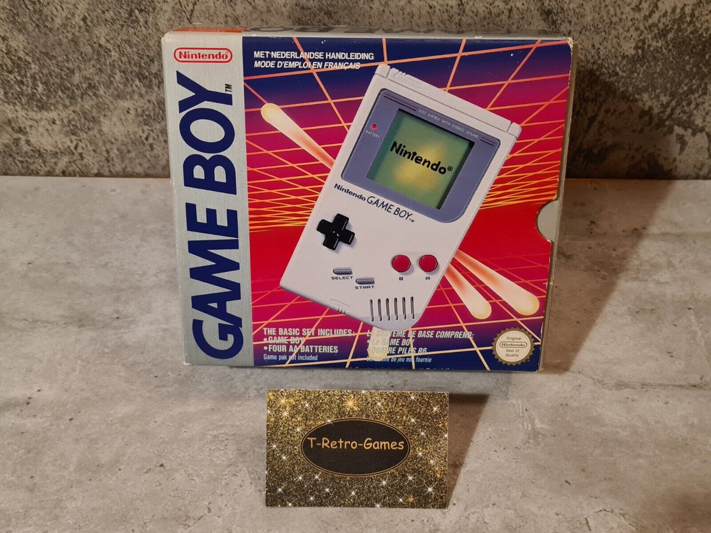 Nintendo Game Boy Classic Konsole Console OVP FAH - T-Retro-Games