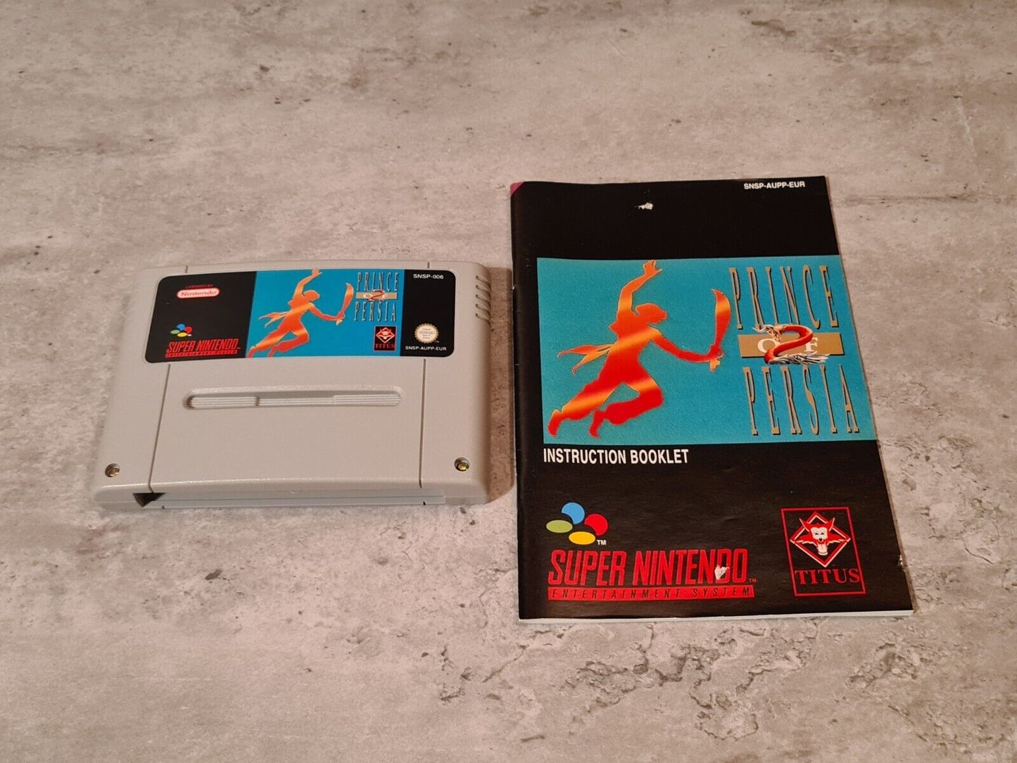 SNES Super Nintendo Prince of Persia 2 mit OVP und Anleitung EUR - T-Retro-Games