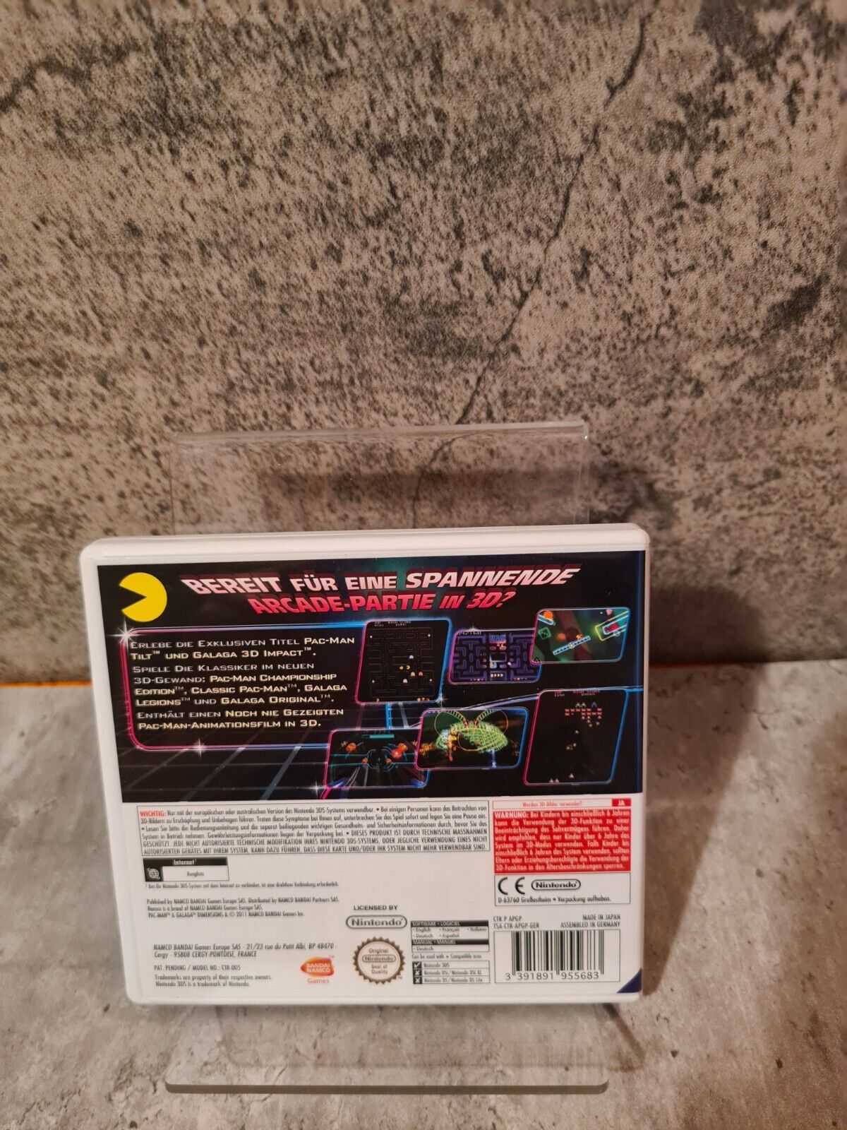 Nintendo 3DS Pac-Man & Galaga Dimensions mit OVP und Anleitung GER - T-Retro-Games