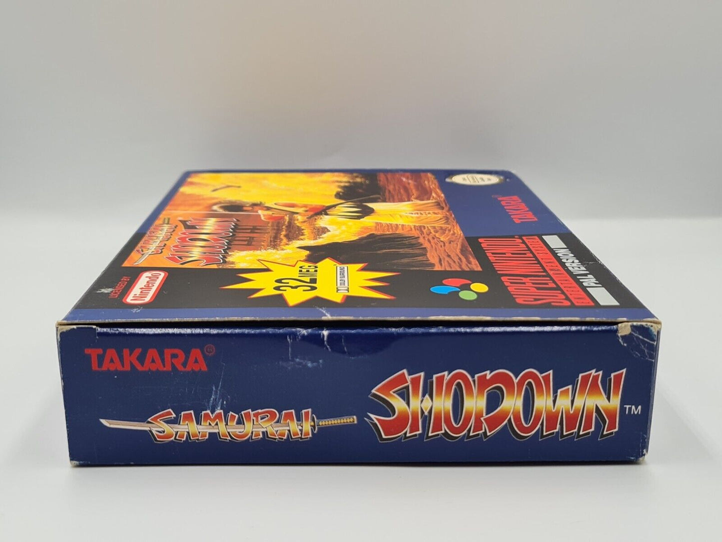 SNES Super Nintendo Samurai Shodown mit OVP und Anleitung NOE - T-Retro-Games