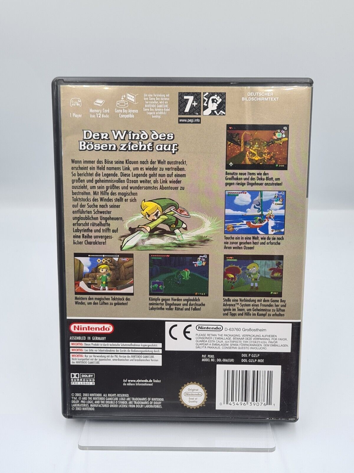Nintendo GameCube The Legend of Zelda The Wind Waker mit OVP und Anleitung NOE - T-Retro-Games