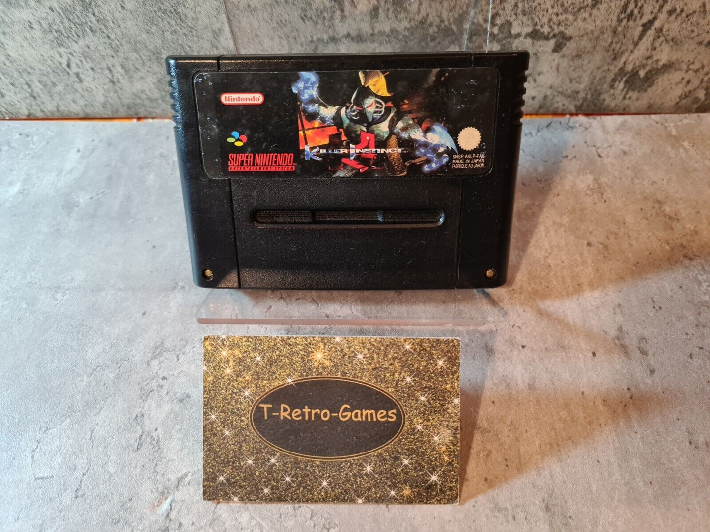 SNES Super Nintendo Killer Instinct Modul FAH - T-Retro-Games