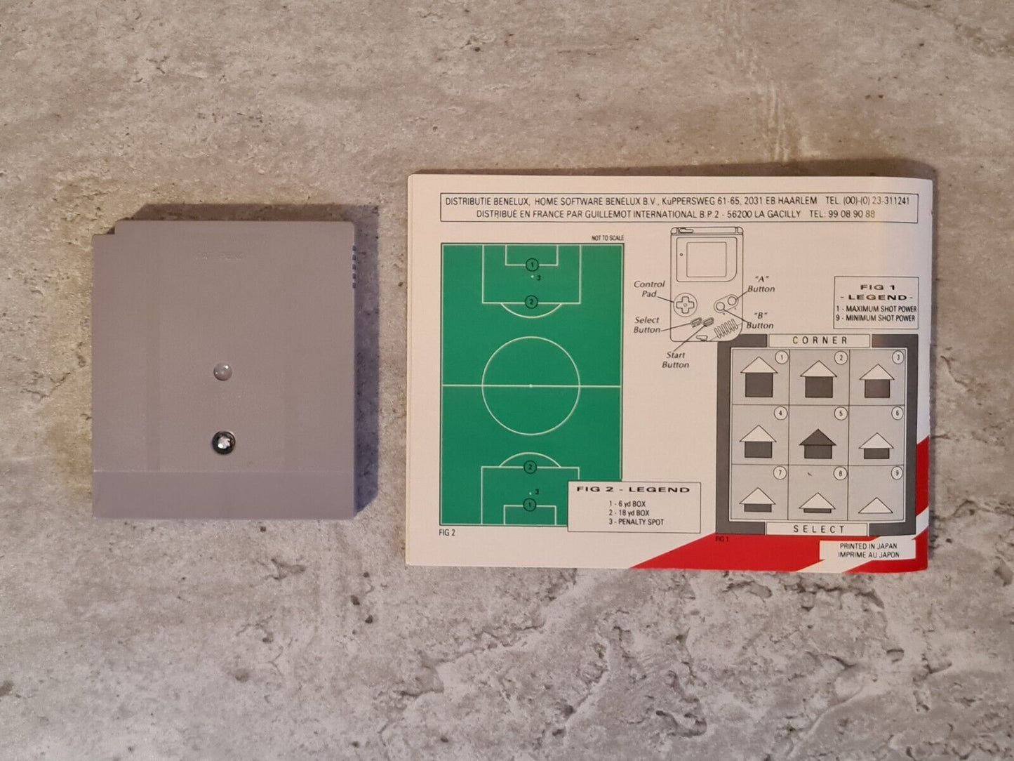 Nintendo Game Boy Classic Spiel Super Kick Off mit OVP und Anleitung FAH - T-Retro-Games