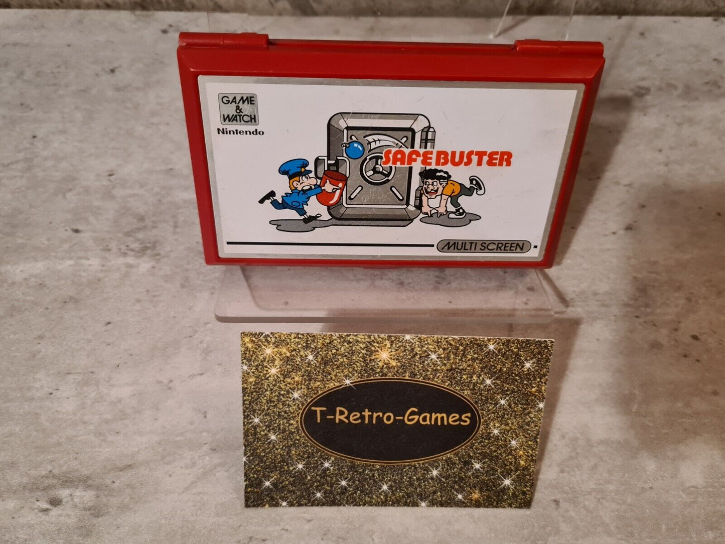 Nintendo Game & Watch Safebuster Konsole Console 1988 Multi Screen - T-Retro-Games
