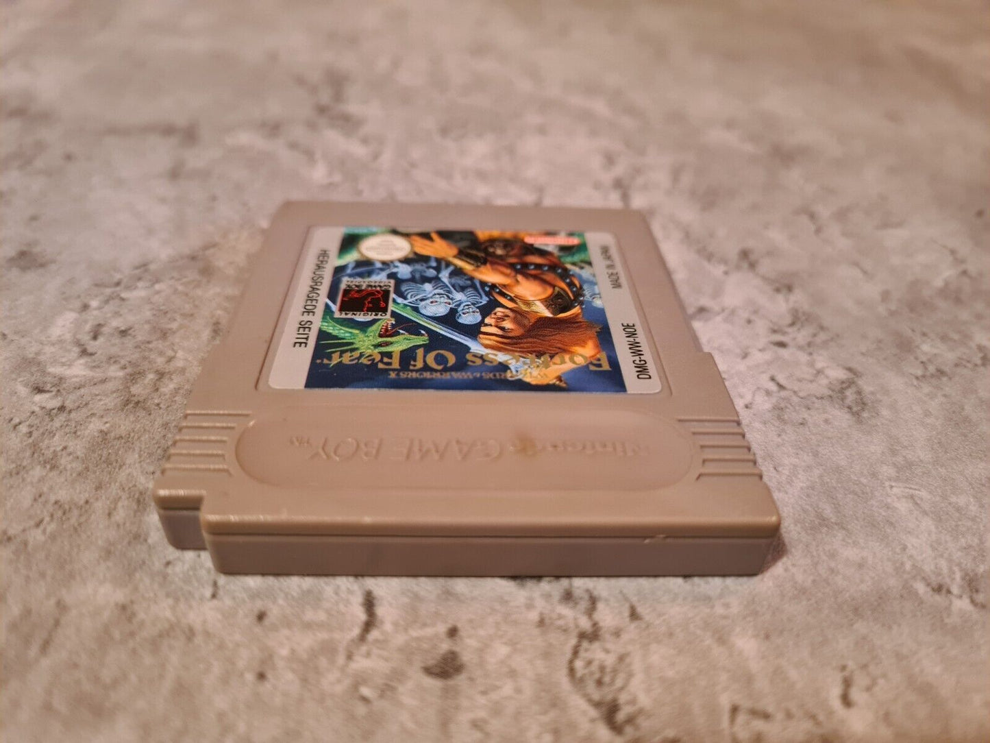 Nintendo Gameboy Classic Spiel Fortress of Fear Modul NOE - T-Retro-Games