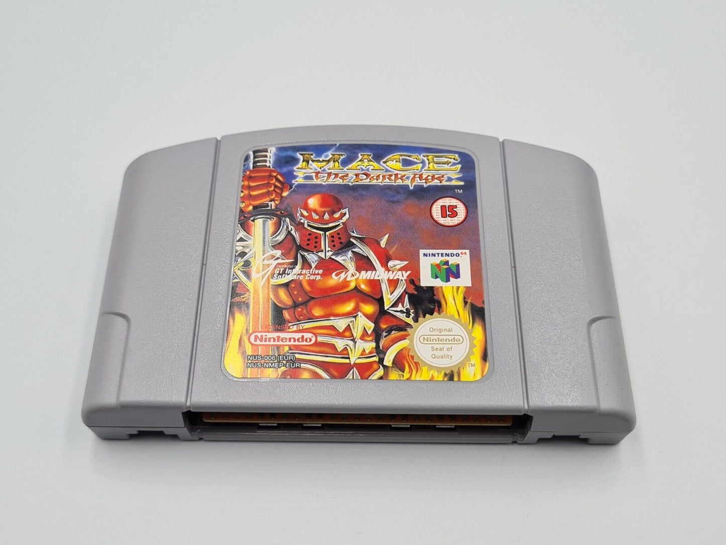 N64 Nintendo 64 Mace The Dark Age mit OVP und Anleitung EUR - T-Retro-Games