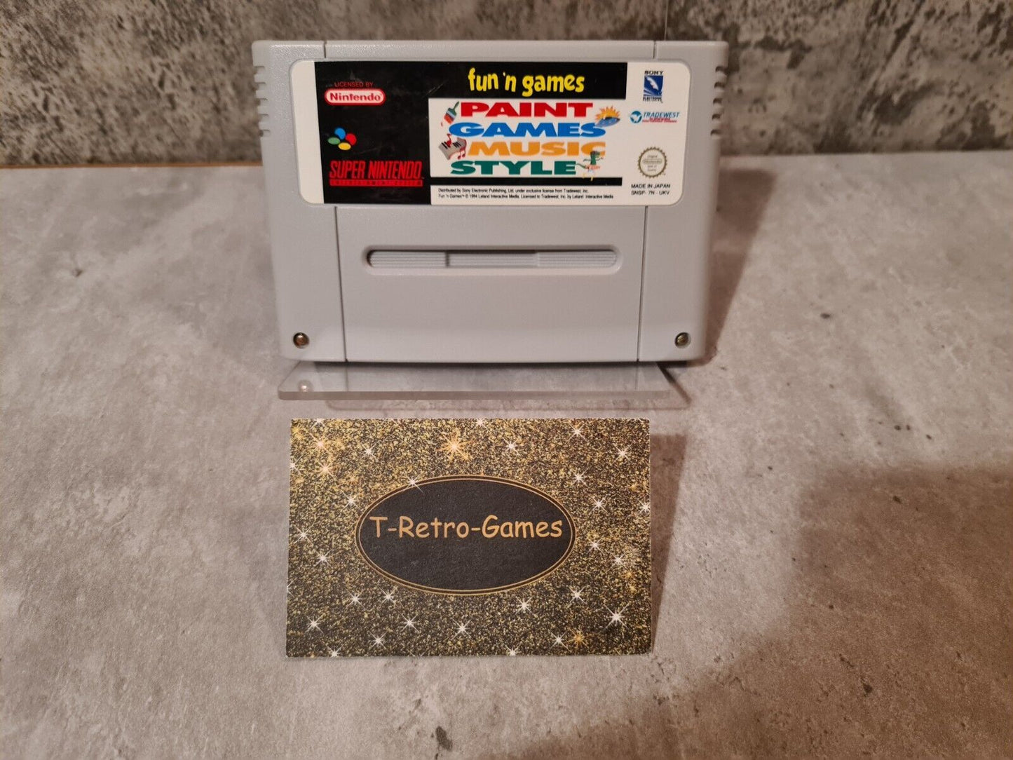 SNES Super Nintendo Fun N Games UKV Modul - T-Retro-Games