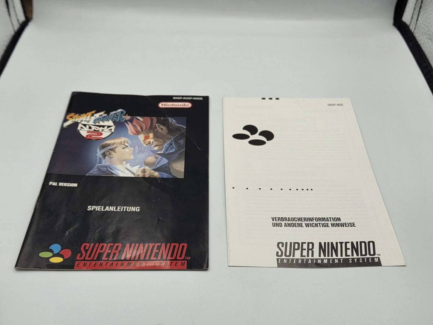 SNES Super Nintendo Street Fighter Alpha 2 II mit OVP und Anleitung NOE