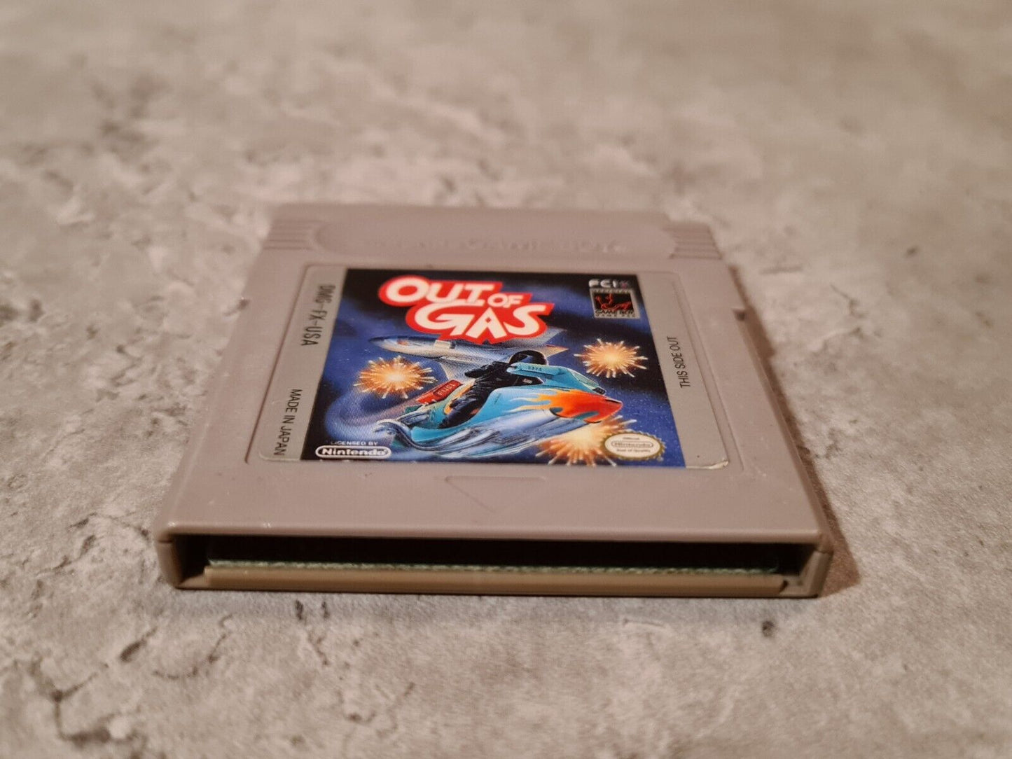 Nintendo Game Boy Classic Spiel Out of Gas Modul USA - T-Retro-Games