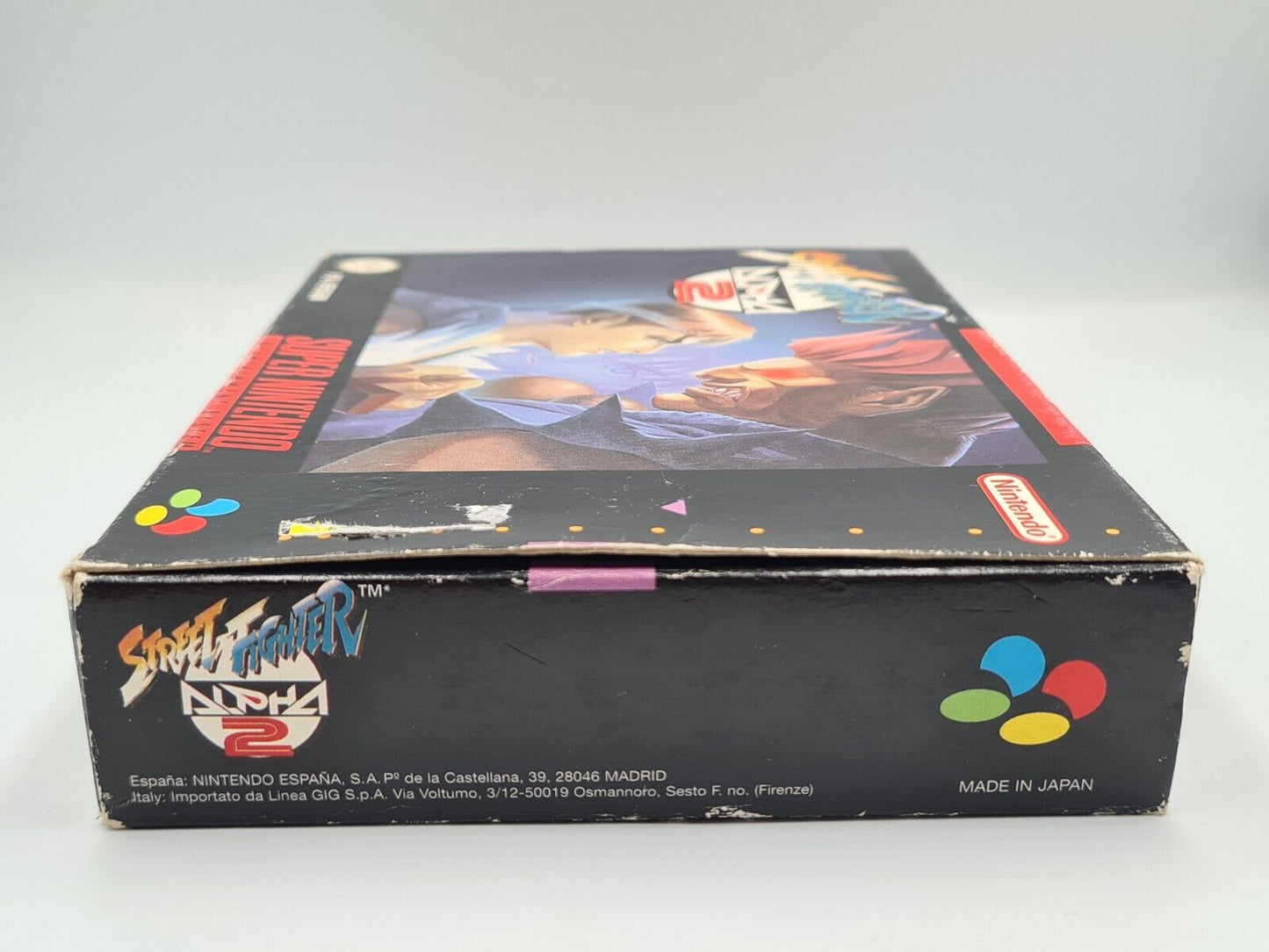 SNES Super Nintendo Street Fighter Alpha 2 mit OVP und Anleitung NEAI - T-Retro-Games