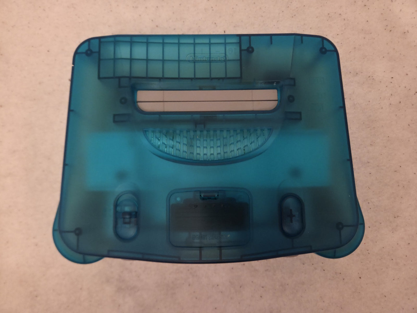 N64 Nintendo 64 Clear Blue Konsole Console OVP