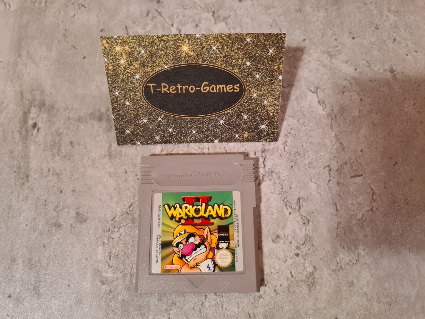 Nintendo Gameboy Classic Spiel Wario Land II Modul EUR - T-Retro-Games