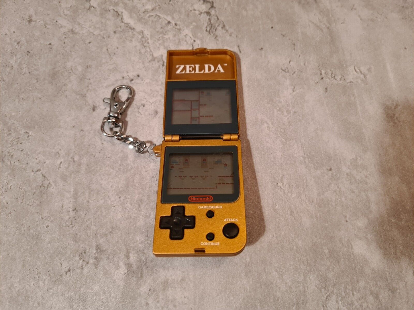 Nintendo Mini Classics Zelda Schlüsselanhänger 1998 - T-Retro-Games