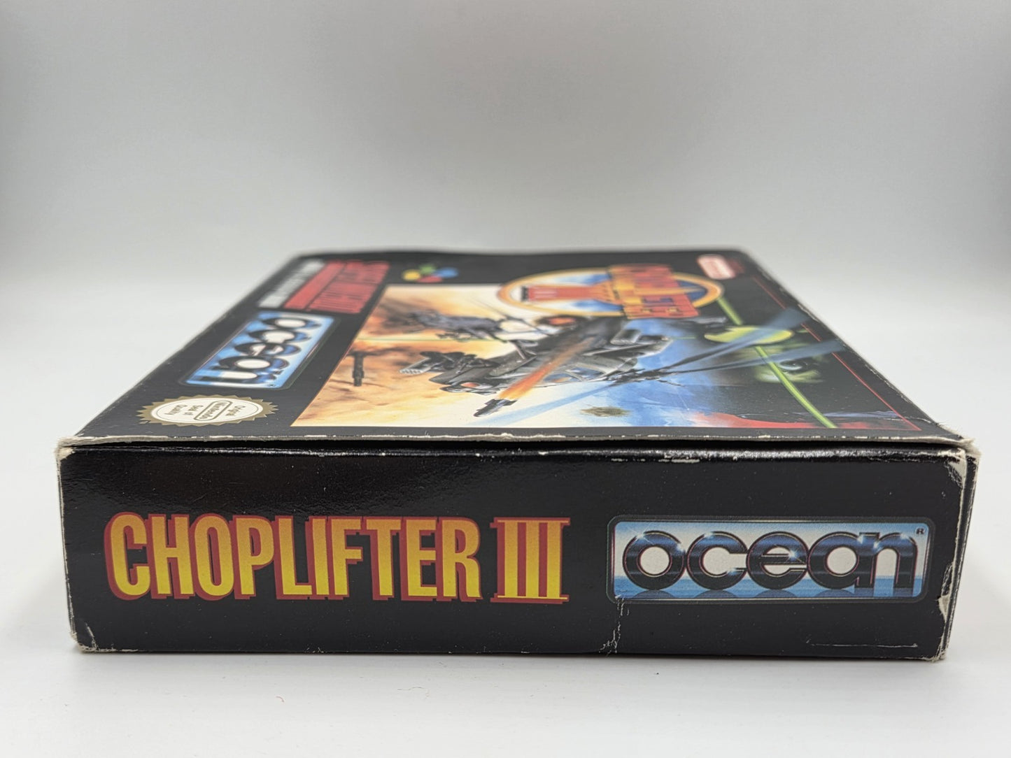 SNES Super Nintendo Choplifter III mit OVP und Anleitung FRG