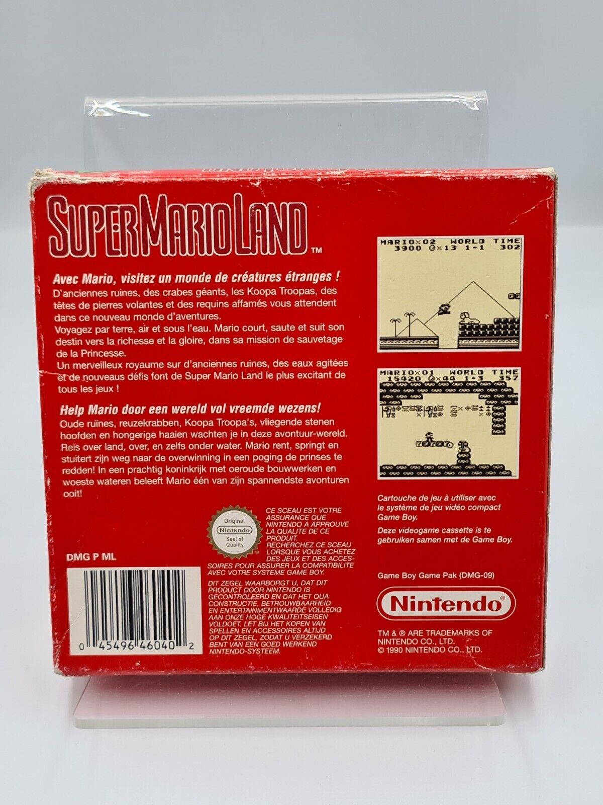 Nintendo Game Boy Classic Super Mario Land mit OVP und Anleitung FAH - T-Retro-Games