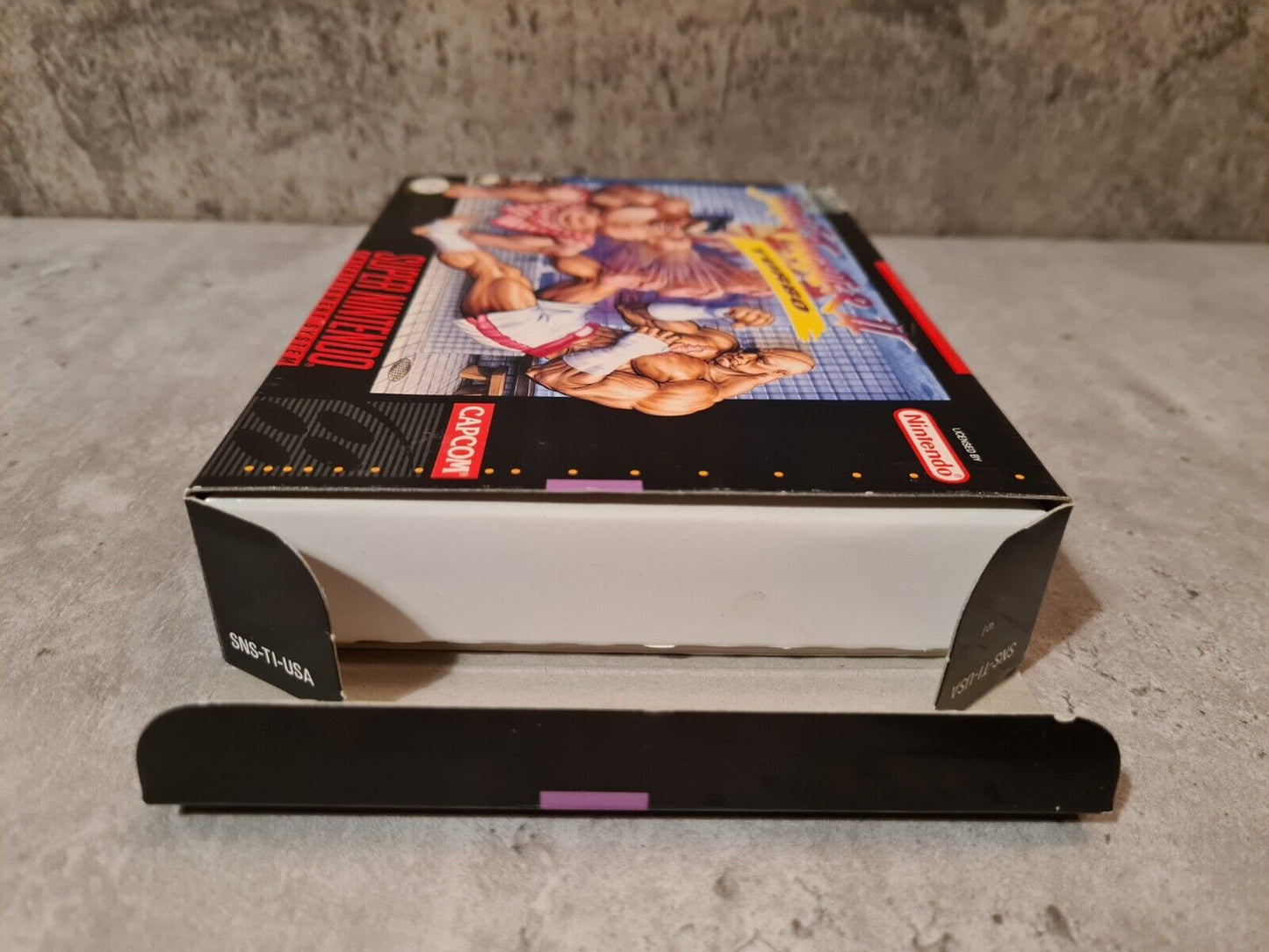 SNES Super Nintendo Street Fighter II Turbo mit OVP und Anleitung NTSC USA - T-Retro-Games