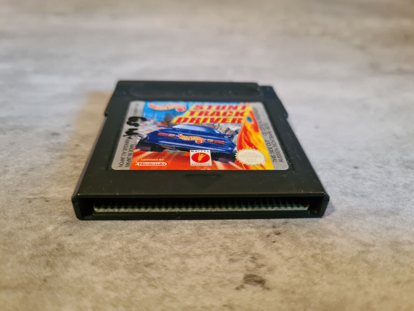 Nintendo Game Boy Color Hot Wheels Stunt Track Driver EUR Modul - T-Retro-Games