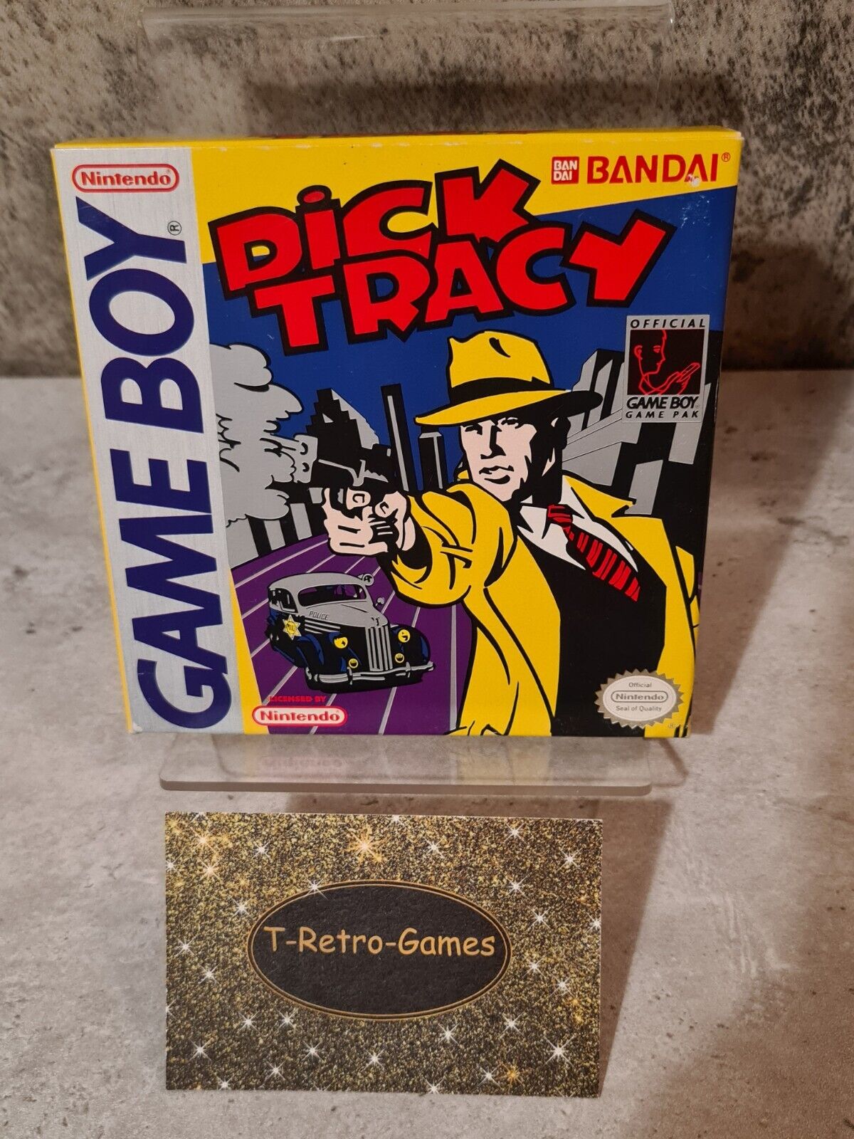 Nintendo Game Boy Classic Dick Tracy mit OVP und Anleitung USA - T-Retro-Games