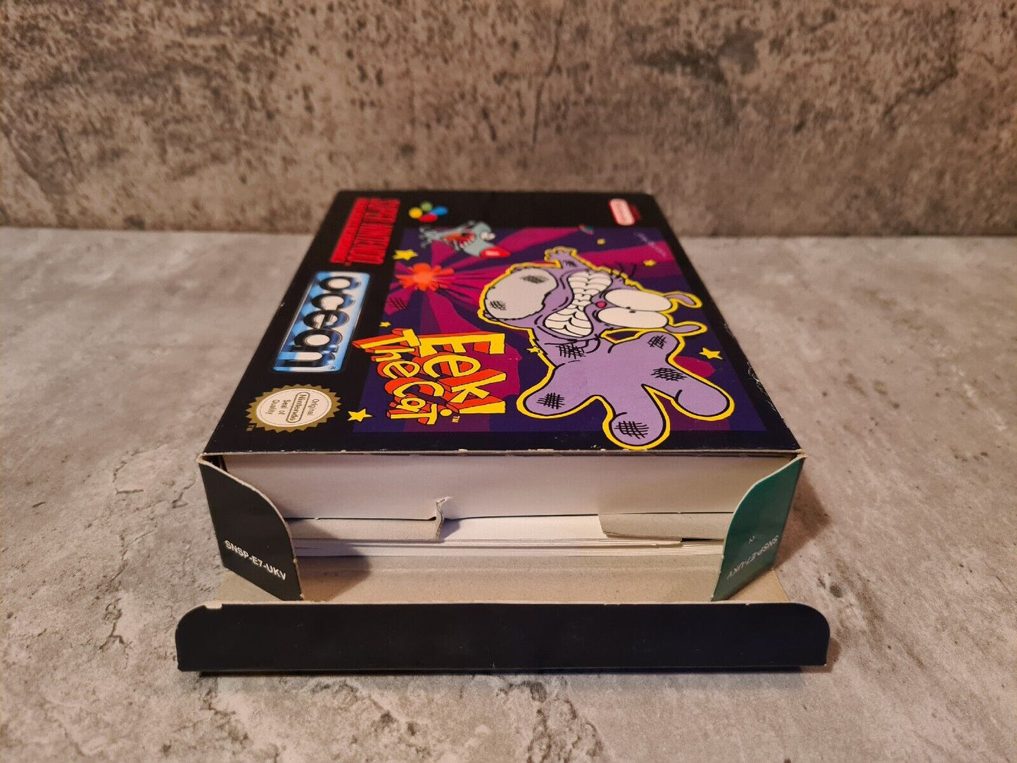 SNES Super Nintendo Eek The Cat mit OVP und Anleitung UKV - T-Retro-Games