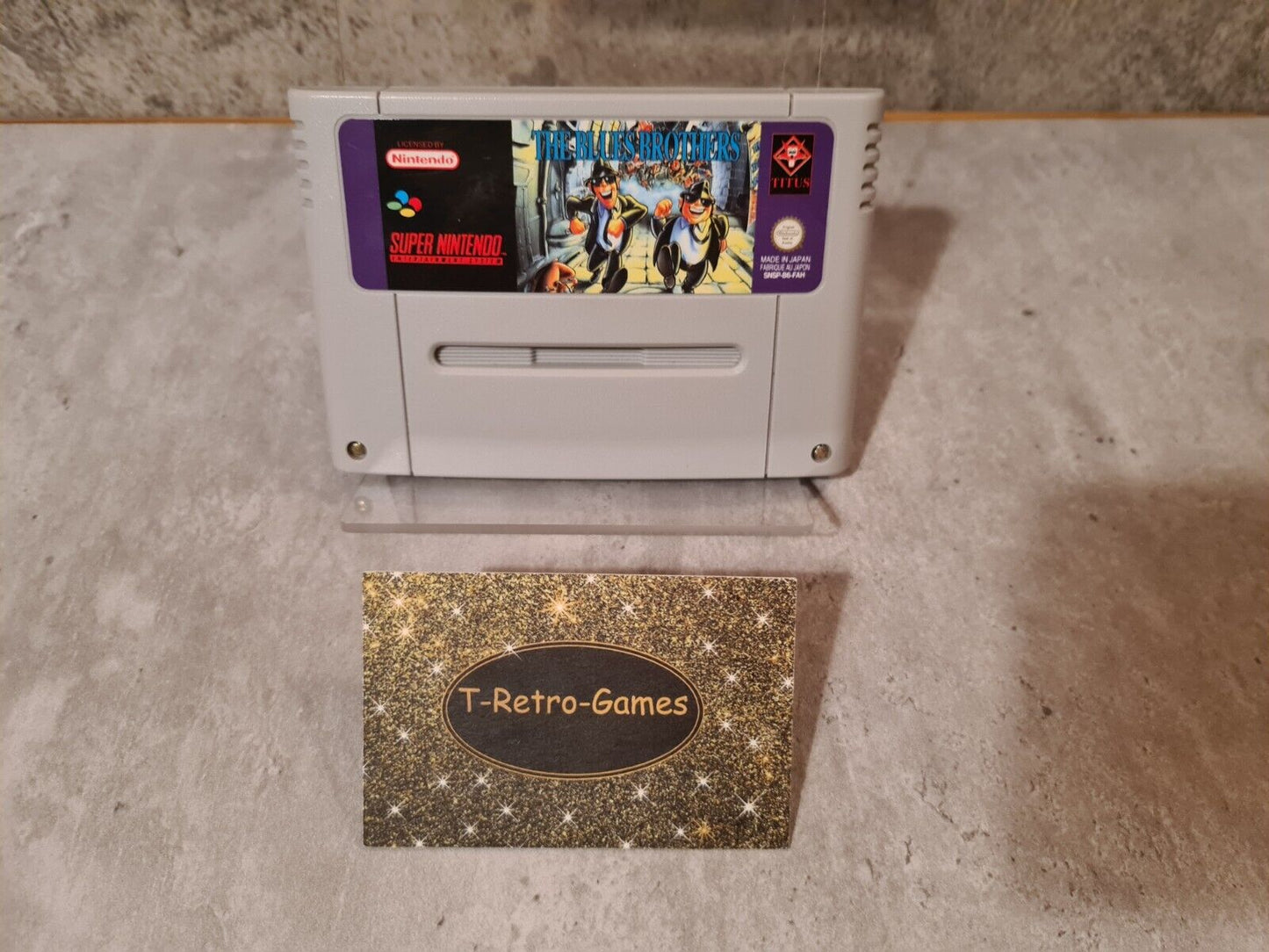 SNES Super Nintendo The Blues Brothers Modul FAH - T-Retro-Games