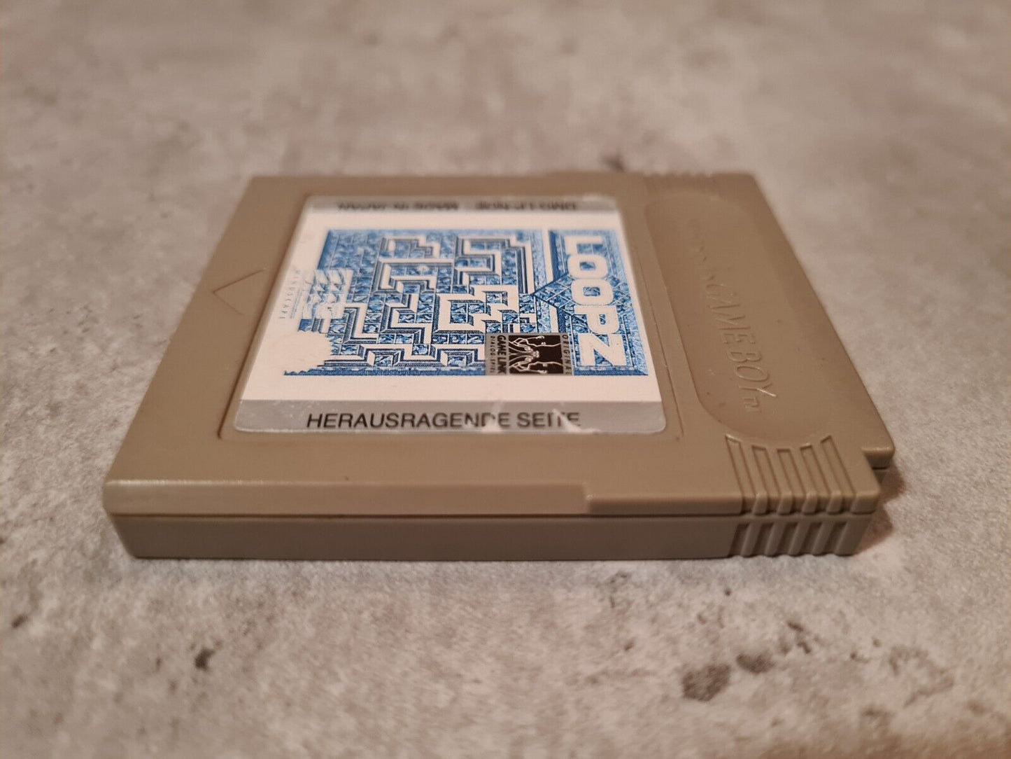 Nintendo Gameboy Classic Spiel Loopz Modul NOE - T-Retro-Games
