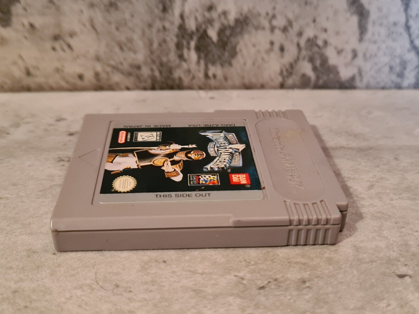 Nintendo Gameboy Classic Spiel Mighty Morphin Power Rangers: The Movie Modul USA - T-Retro-Games