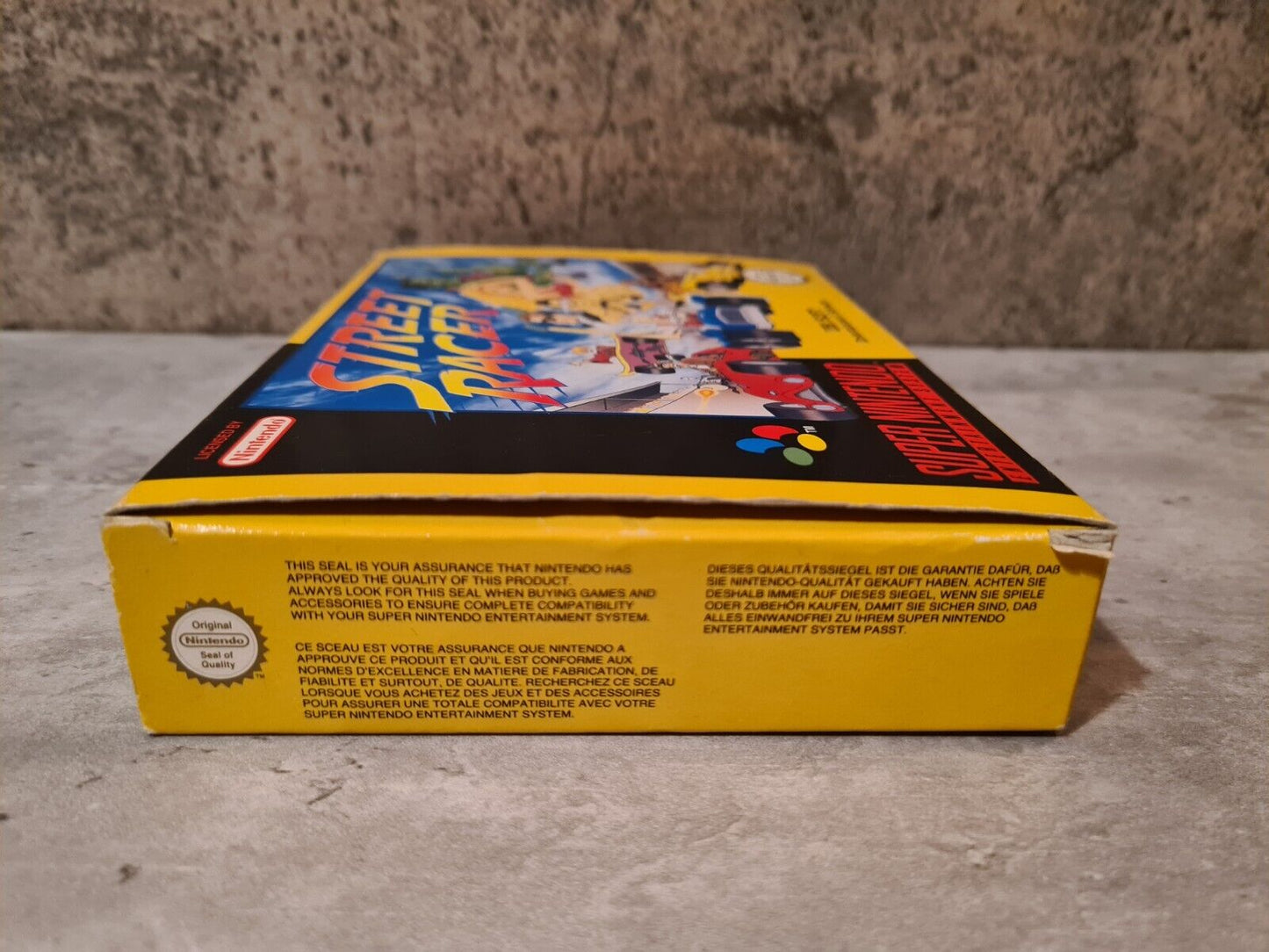 SNES Super Nintendo Street Racer mit OVP und Anleitung + Poster EUR - T-Retro-Games