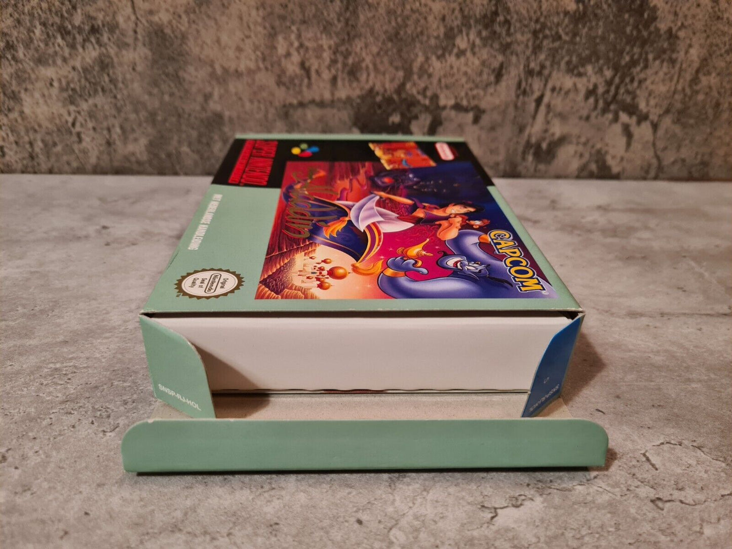 SNES Super Nintendo Disney's Aladdin mit OVP und Anleitung HOL - T-Retro-Games