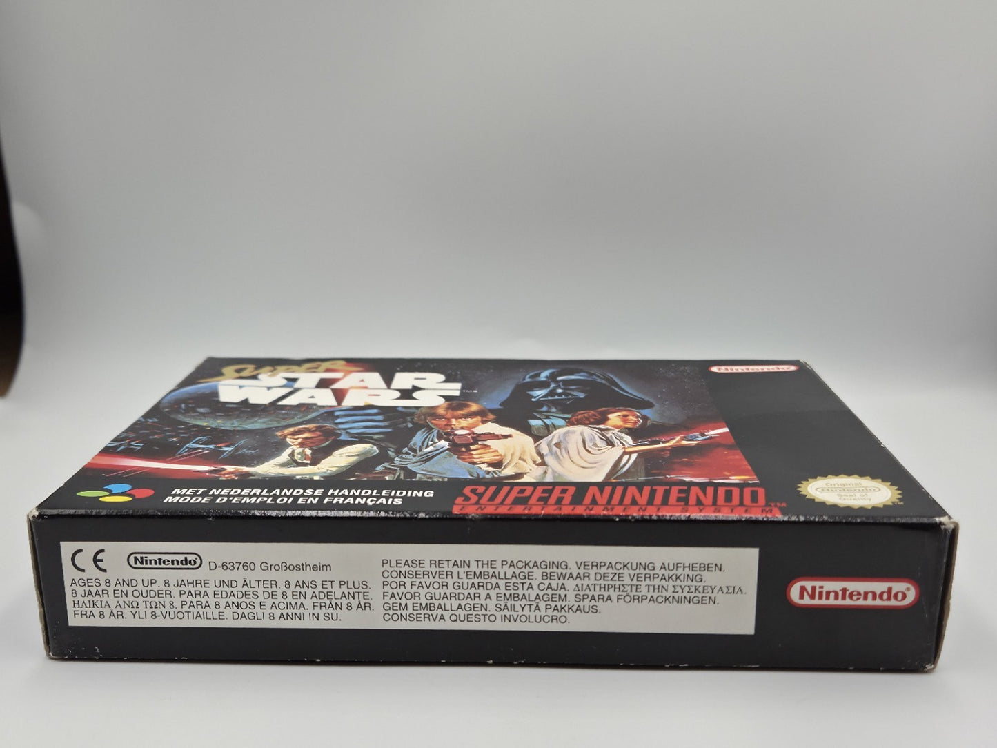 SNES Super Nintendo Super Star Wars mit OVP und Anleitung FAH