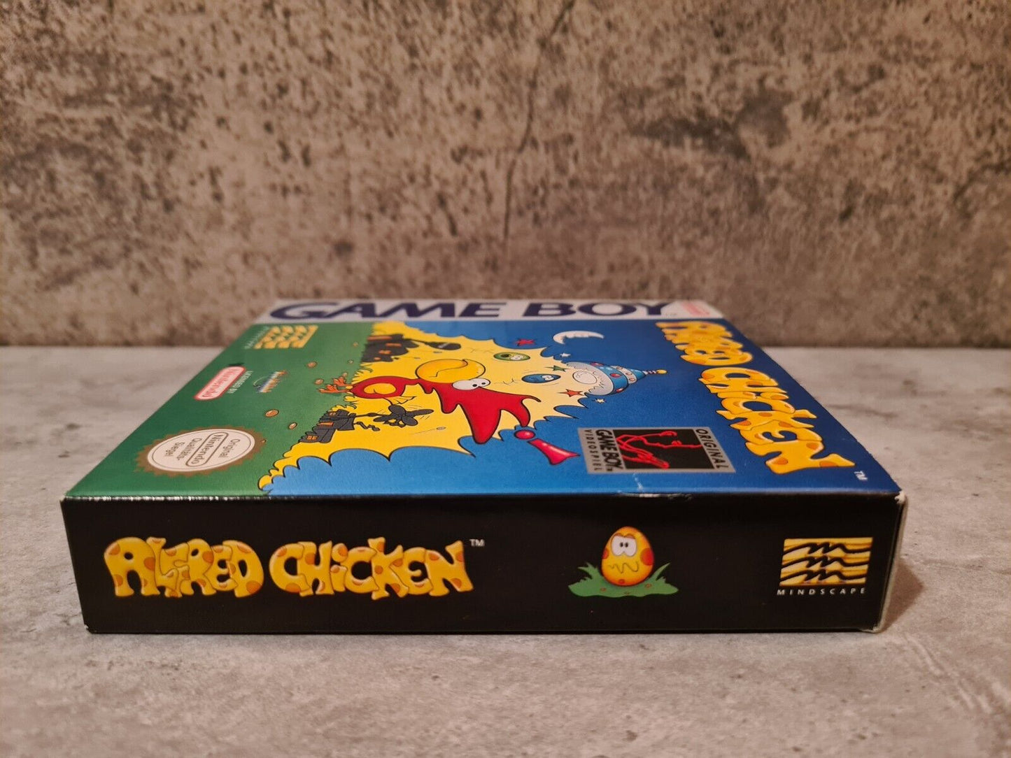 Nintendo Game Boy Classic Alfred Chicken mit OVP und Anleitung NOE - T-Retro-Games