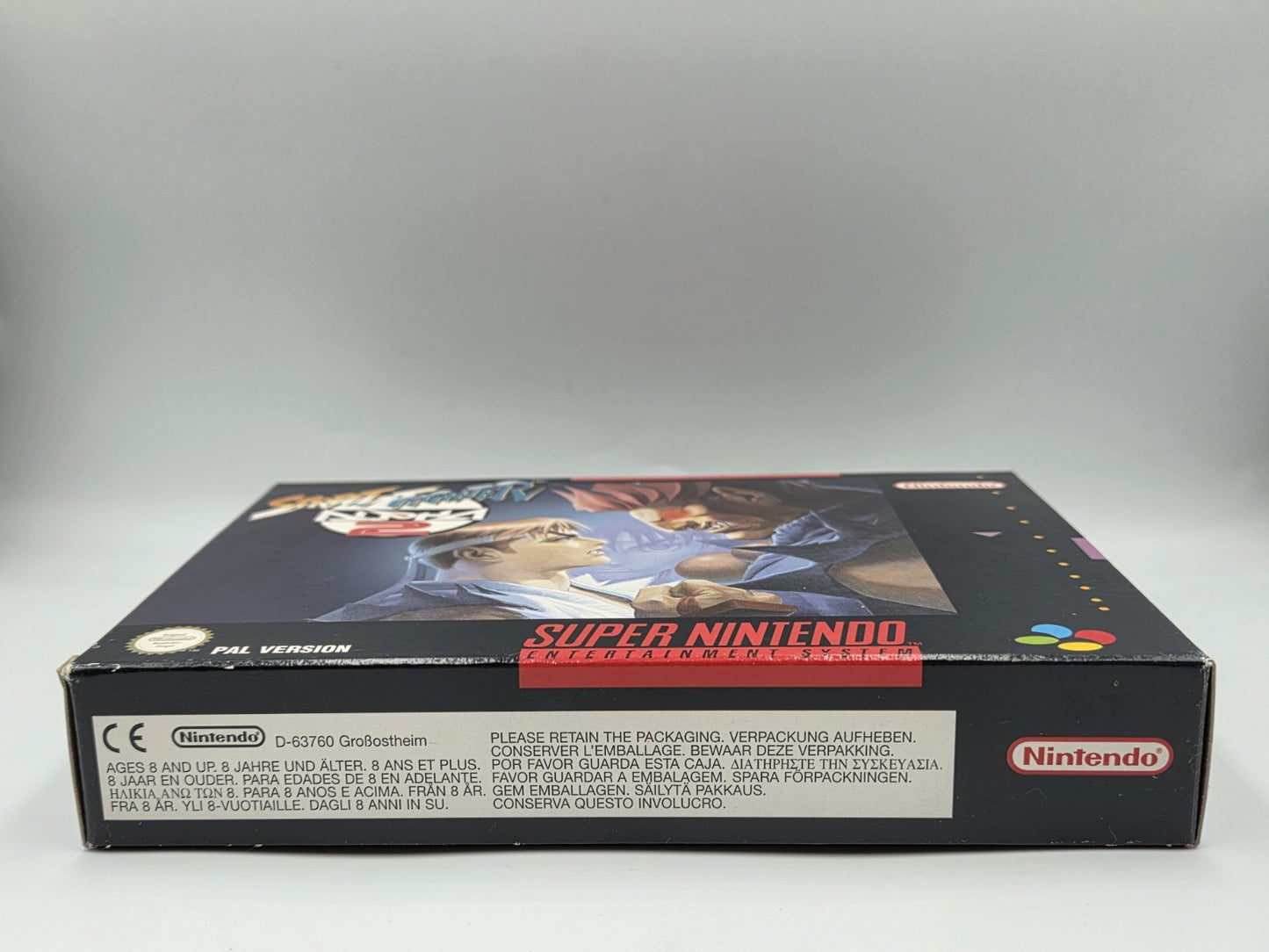 SNES Super Nintendo Street Fighter Alpha 2 II mit OVP und Anleitung NOE