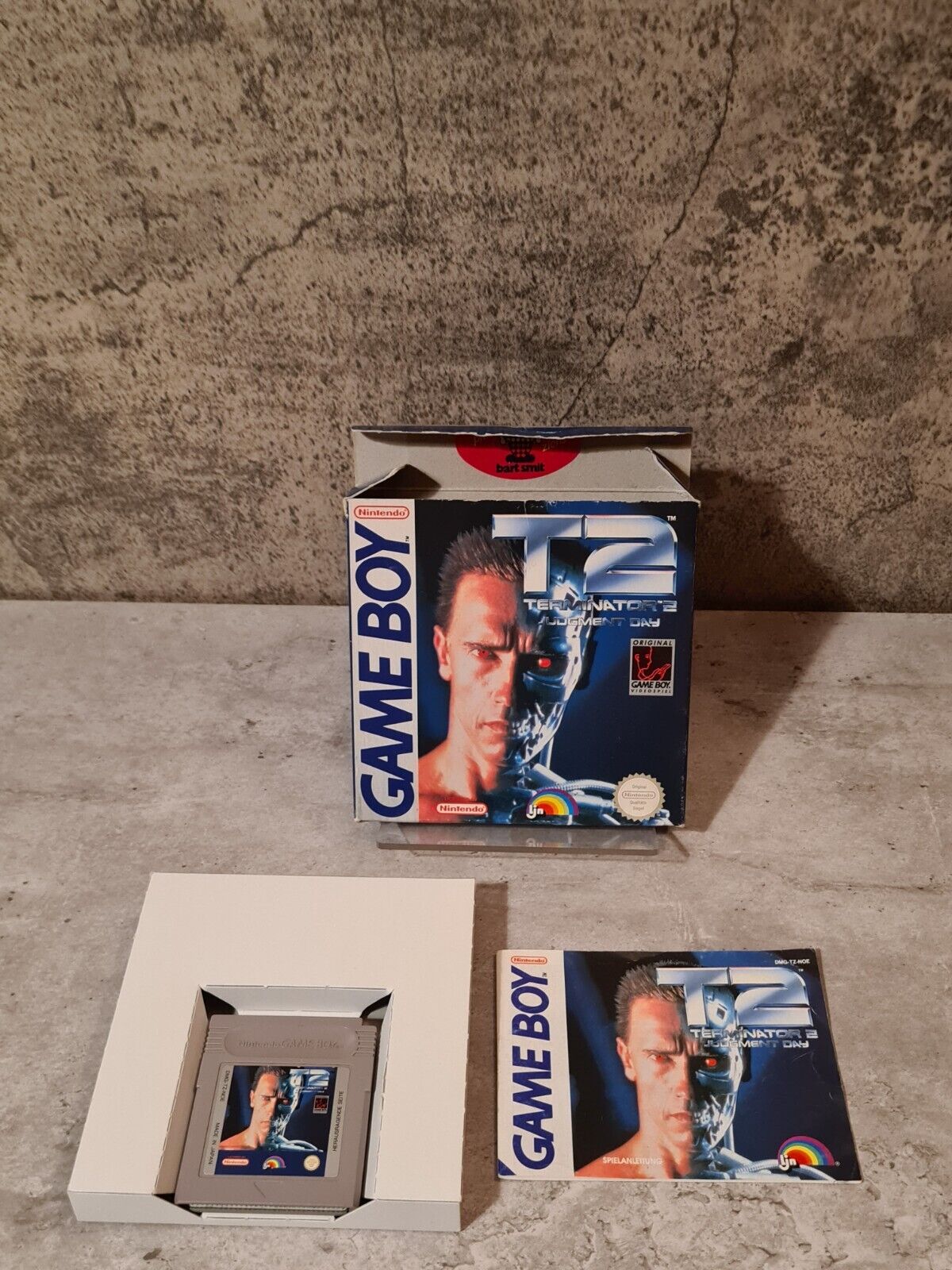 Nintendo Gameboy T2 Terminator 2 Judgment Day mit OVP und Anleitung NOE - T-Retro-Games