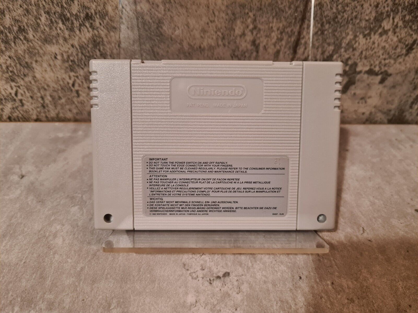SNES Super Nintendo Rise of The Robots EUR Modul - T-Retro-Games